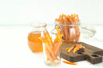 Candied orange peel