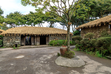 Folk Village in Jeju island, South Korea