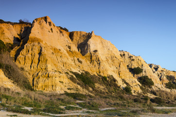 Fototapeta na wymiar Asperillo Cliff