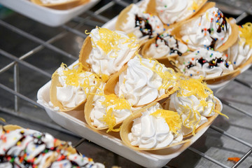 Sweet Thai crispy crape