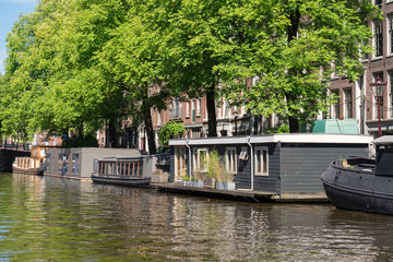 Fototapeta premium Hausboote