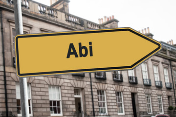 Schild 238 - Abi
