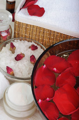 Accessories for manicure with hand bath