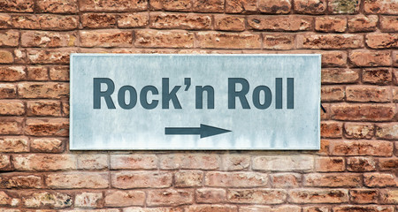 Schild 225 - Rockn Roll