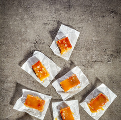 homemade salted caramel candies