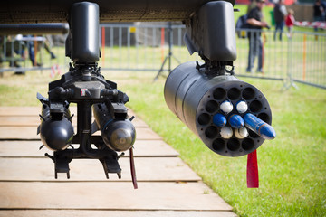 dummy helicopter rockets