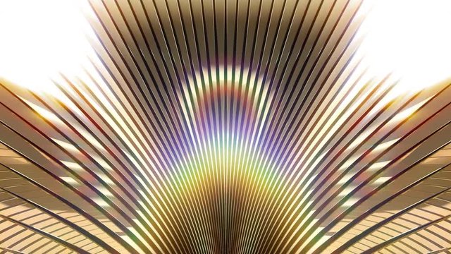 VJ Stage Gold Background
