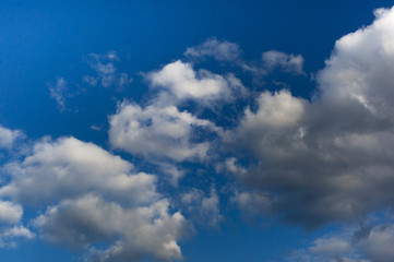 Naklejka na ściany i meble Clouds on the sky background
