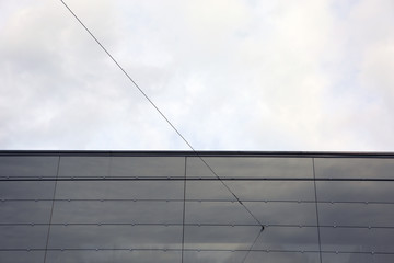 Obraz premium generic detail shot of modern architecture 