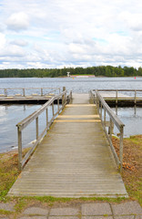Fototapeta na wymiar View of Saimaa lake.