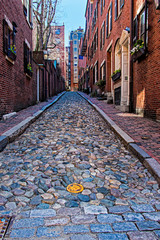 Cobblestone Street Boston