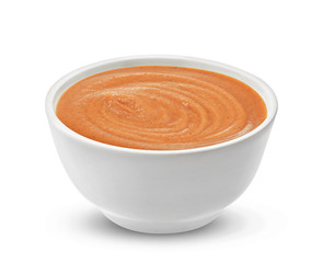 Cocktail sauce isolated on white with clipping path, one of the collection of various sauces © xamtiw