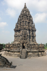 Fototapeta premium Prambanan is a Hindu temple compound in Java on Indonesia