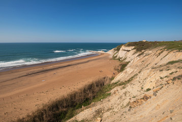 Sopelana beach, Basque country, Spain.
