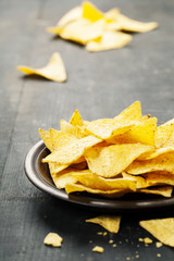 Nachos corn chips