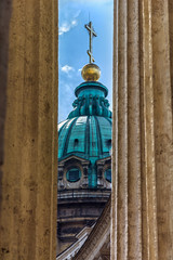 Dome of Kazan Cathedral, St. Petersburg, Russia