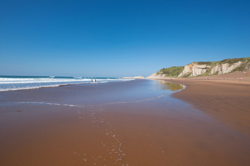 Sopelana beach, Basque country, Spain.