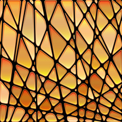 abstract vector stained-glass mosaic background