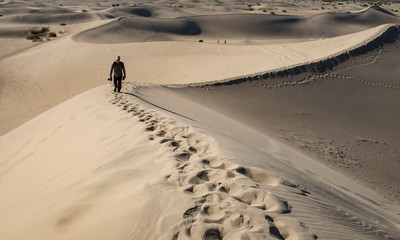 Death Valley Mesquite Flats Sand Dunes
