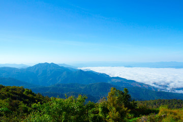 Doi Inthanon National Park in Chiang Mai Thailand