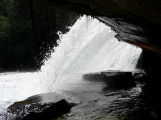 Bridal Veil Falls in Dupont State Forest, North Carolina © Susanne