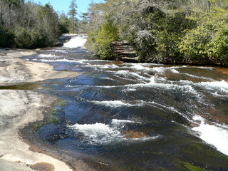 Bridal Veil Falls in Dupont State Forest, North Carolina © Susanne