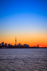 Sunrise at Sheldon Lookout Toronto, Ontario, Canada