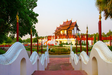Buddhist ceremony in Chiang mai