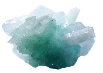 aquamarine crystal quartz geode geological crystals