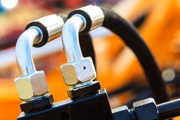 Industrial detailed pneumatic, hydraulic steel pump