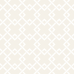 Vector Seamless Pattern. Abstract Geometric Background Design. Stylish Lattice Texture..