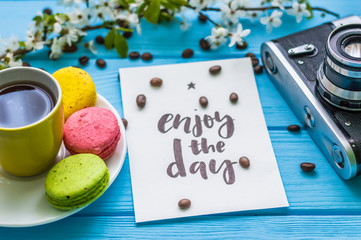 Stil Life With Macarons And