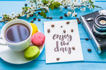 Stil Life With Macarons And