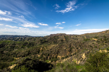 Fototapeta na wymiar Hollywood Sign - Los Angeles, California, USA