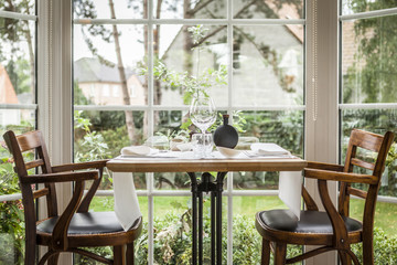 Restaurant dining table