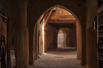 The beautiful Medina of Meknes, Morocco