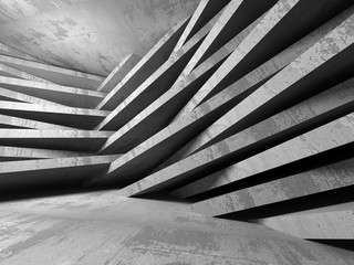 Abstract geometric concrete architecture background