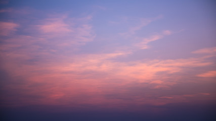 twilight sky 