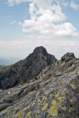 Koti Wierch peak in polish part of High Tatras mountains