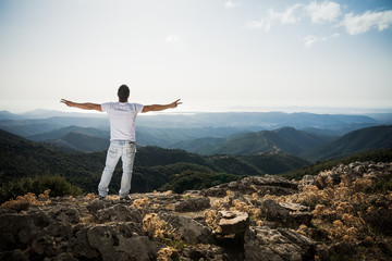 Naklejka premium In cima