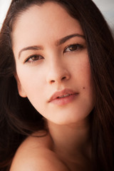 Obraz premium Portrait of a beautiful woman 