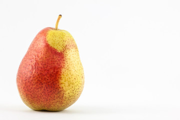 Pear (Pyrus communis) isolated in white background
