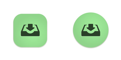 Vector Green Web Buttons
