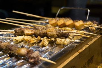 羊肉の串刺し焼き