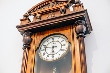 Vintage wooden clock