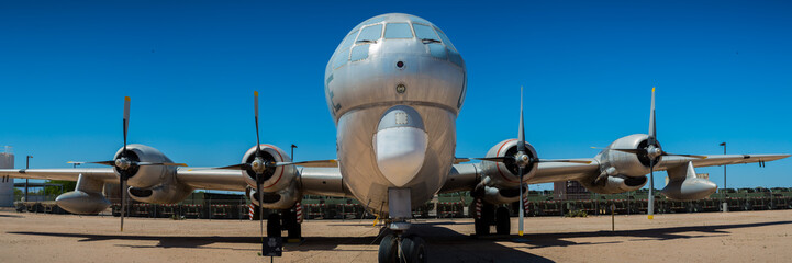 Fototapeta na wymiar Pima Air and space Museum in Tucson Arizona