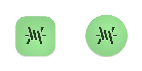 Vector Green Web Buttons