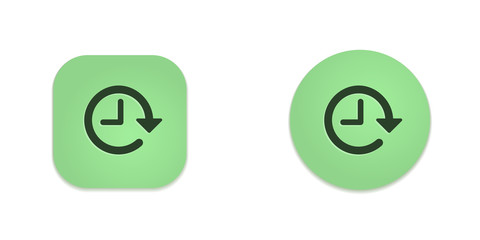 Vector Green Web Buttons