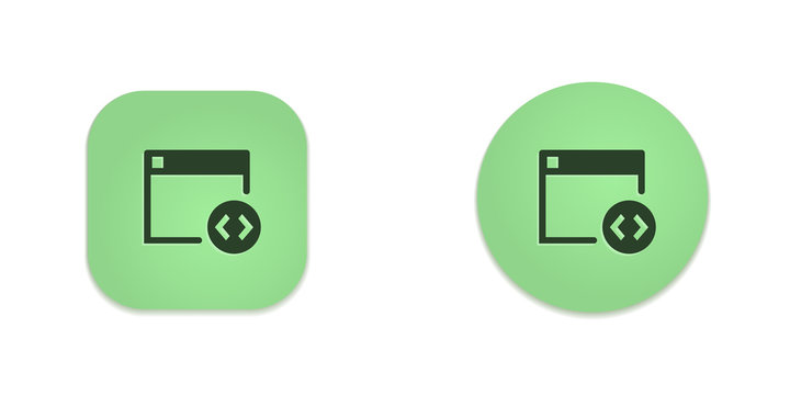 Vector Green Web Buttons