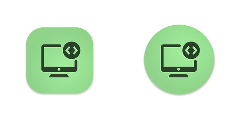 Vector Green Web Buttons